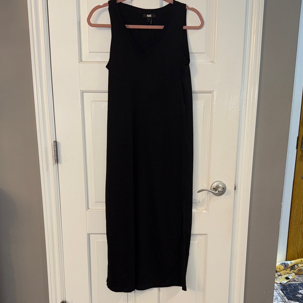 PAIGE Black Maxi Dress